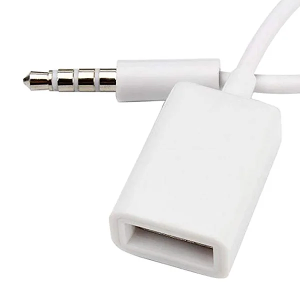 Car 3.5mm Male AUX Audio Plug Jack USB Female Converter Cord Cable MP3 Car Accessories XJ66
Car 3.5mm Male AUX Audio Plug Jack USB Female Converter Cord Cable MP3 Car Accessories XJ66