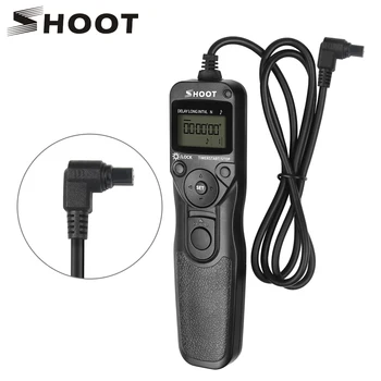 

SHOOT RS-80N3 LCD Timer Shutter Release Remote Control for Canon EOS 5D Mark II 5D 6D 7D 10D 20D 30D 40D 50D 1D 1DS 5D Mark III