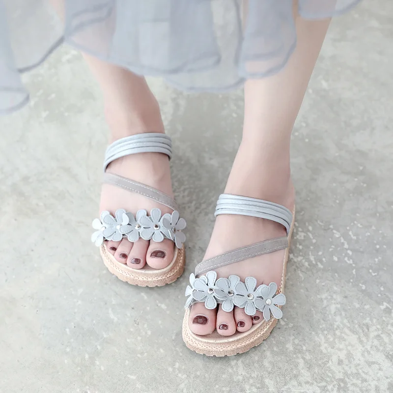 Open Toe Back Strap Summer Flat with Platform Sandals Women Flower Solid Ladies Shoes Slip-On Casual Fashion Basic Sandals
Open Toe Back Strap Summer Flat with Platform Sandals Women Flower Solid Ladies Shoes Slip-On Casual Fashion Basic Sandals