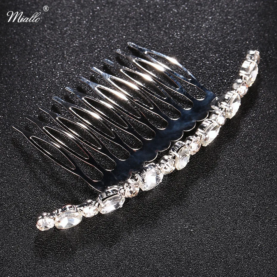 Miallo Wedding Hair Jewelry Accessories Bride Bridal Clear Hairpins Rhinestone Crystals Floral Hair Combs Wedding Headdress
Miallo Wedding Hair Jewelry Accessories Bride Bridal Clear Hairpins Rhinestone Crystals Floral Hair Combs Wedding Headdress