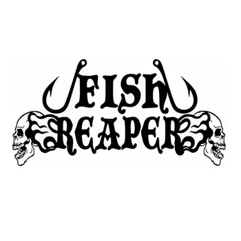 Fishing Sticker Car Skull Fish Reaper Decal Angling Hooks Tackle Shop Posters Vinyl Wall Decals Hunter Decor Mural Sticker
Fishing Sticker Car Skull Fish Reaper Decal Angling Hooks Tackle Shop Posters Vinyl Wall Decals Hunter Decor Mural Sticker
