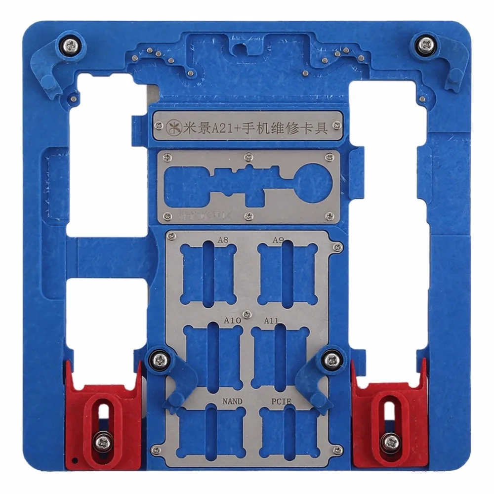 Mijing A21 Phone Motherboard Repairing Fixing Holder for iPhone 8 Plus / 8 / 7 Plus / 7 / 6s Plus / 6s / 6 Plus / 6 / 5s
Mijing A21 Phone Motherboard Repairing Fixing Holder for iPhone 8 Plus / 8 / 7 Plus / 7 / 6s Plus / 6s / 6 Plus / 6 / 5s