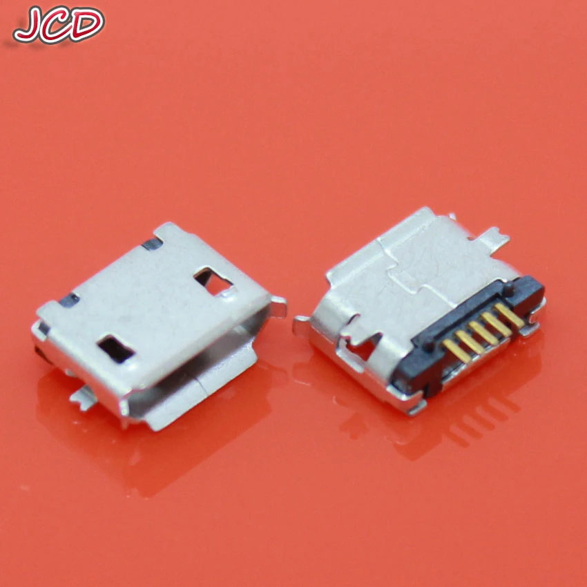 JCD 30 PCS New Type B Micro USB 5P 5-pin Micro USB Jack, 5Pins Micro USB jack or mobile phone Mini USB jack PCB welding socket 
JCD 30 PCS New Type B Micro USB 5P 5-pin Micro USB Jack, 5Pins Micro USB jack or mobile phone Mini USB jack PCB welding socket