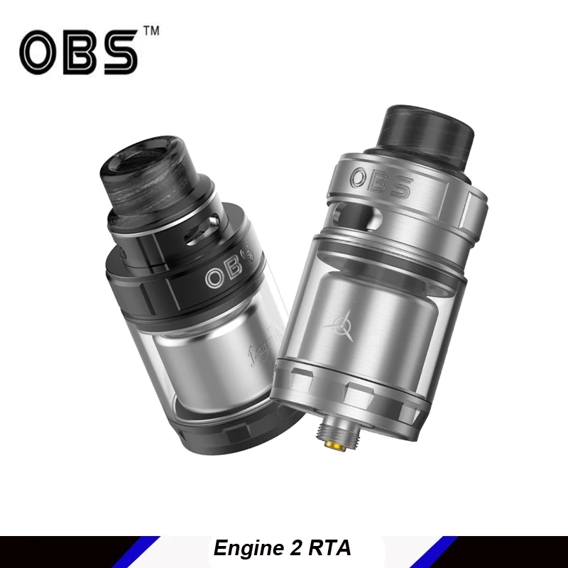 Original OBS Engine 2 RTA Tank 26mm Electronic Cigarette Vape Tank 5ml capacity 810 drip tip Top Airflow Dual Coil Engine V2
Original OBS Engine 2 RTA Tank 26mm Electronic Cigarette Vape Tank 5ml capacity 810 drip tip Top Airflow Dual Coil Engine V2