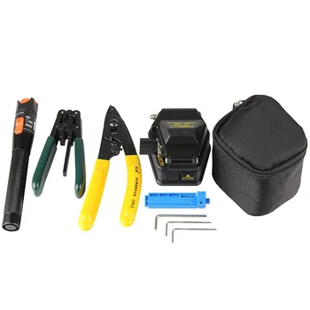 5 in 1 Optical Tools with SKL-6C Fiber Cleaver and 10MW Visual Fault Locator and Fibre Strippers
5 in 1 Optical Tools with SKL-6C Fiber Cleaver and 10MW Visual Fault Locator and Fibre Strippers