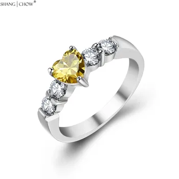 Romantic Love heart Jewelry Yellow Quartz Stone 925 Sterling Silver Ring for women anniversary Lover Gift R1310
Romantic Love heart Jewelry Yellow Quartz Stone 925 Sterling Silver Ring for women anniversary Lover Gift R1310