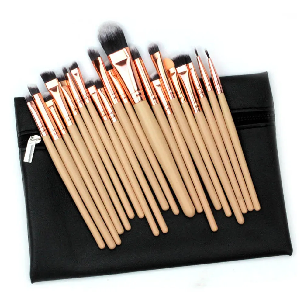 20PC Sets Kit Eyeshadow Eyelash Lip Foundation Powder Eye Shadow Brow Eyeliner Cosmetic Make Up Brush Beauty Tool G418
20PC Sets Kit Eyeshadow Eyelash Lip Foundation Powder Eye Shadow Brow Eyeliner Cosmetic Make Up Brush Beauty Tool G418