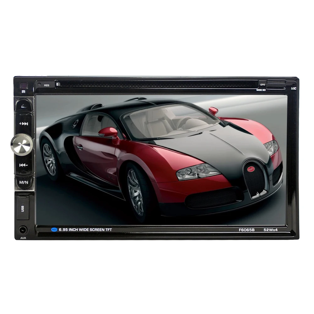 6065B Universal 2 Din Car DVD player 6.95" Car Autoradio Video/Multimedia MP5 Player mp4 Car Stereo audio player car DVD
6065B Universal 2 Din Car DVD player 6.95" Car Autoradio Video/Multimedia MP5 Player mp4 Car Stereo audio player car DVD
