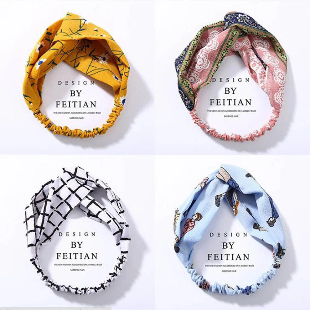 Fabric Cross Knotted Chiffon Flower Hair Band Korea Headdress Headband for Girls Hair Accessories For Women 1Pcs
Fabric Cross Knotted Chiffon Flower Hair Band Korea Headdress Headband for Girls Hair Accessories For Women 1Pcs