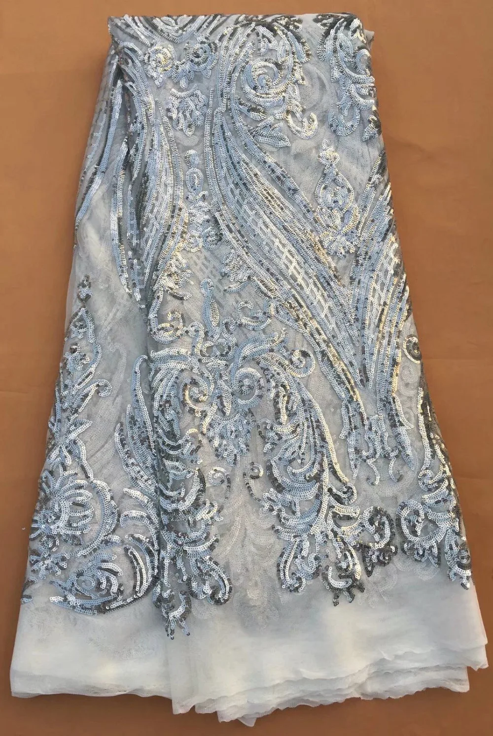 Embroidery material net fabric with sequence SUMMER african french sequins lace fabric for wedding dress
Embroidery material net fabric with sequence SUMMER african french sequins lace fabric for wedding dress