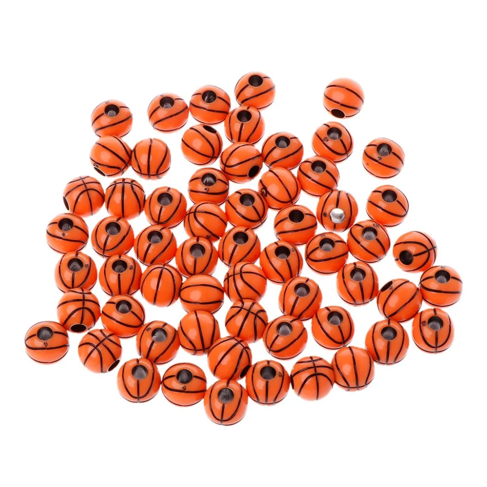60Pcs/Bag Orange Basketball Pattern Round Loose Beads 12mm Jewelry DIY Crafts Necklace Bracelet Making
60Pcs/Bag Orange Basketball Pattern Round Loose Beads 12mm Jewelry DIY Crafts Necklace Bracelet Making