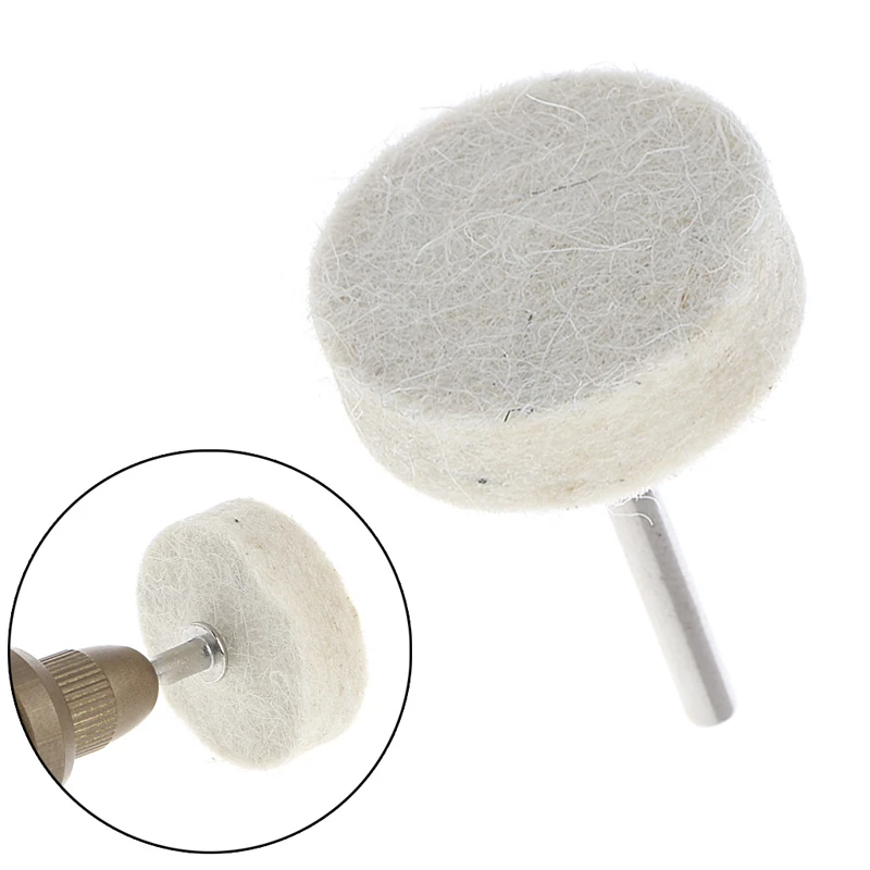 50Pcs 13mm/25mm Wool Felt Polishing Grinding Pad Buffing Wheel Grinding Pad + 4Pcs 3.15mm Shank Rotary Tool
50Pcs 13mm/25mm Wool Felt Polishing Grinding Pad Buffing Wheel Grinding Pad + 4Pcs 3.15mm Shank Rotary Tool