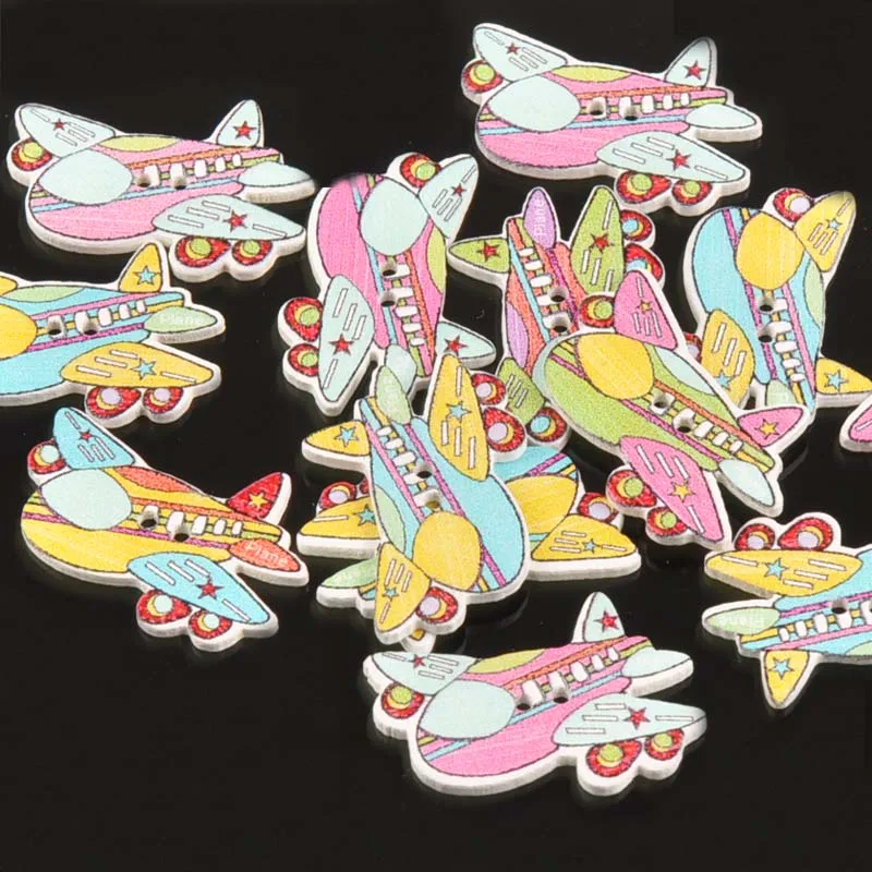Mixed Cartoon Airplane Wooden Buttons DIY Handmade Crafts Decoration Paint Button For Clothing Sewing Scrapbooking 25pcs M1575
Mixed Cartoon Airplane Wooden Buttons DIY Handmade Crafts Decoration Paint Button For Clothing Sewing Scrapbooking 25pcs M1575