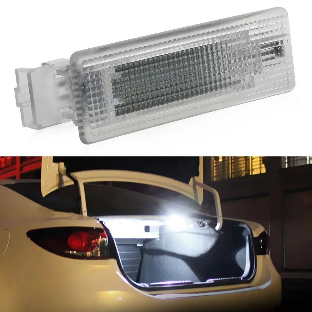 1X18SMD LED Luggage Compartment Light for VW Golf Caddy Touran Tiguan EOS Jetta Passat Polo and Seat Altea Cordoba Leon Lbiza
1X18SMD LED Luggage Compartment Light for VW Golf Caddy Touran Tiguan EOS Jetta Passat Polo and Seat Altea Cordoba Leon Lbiza