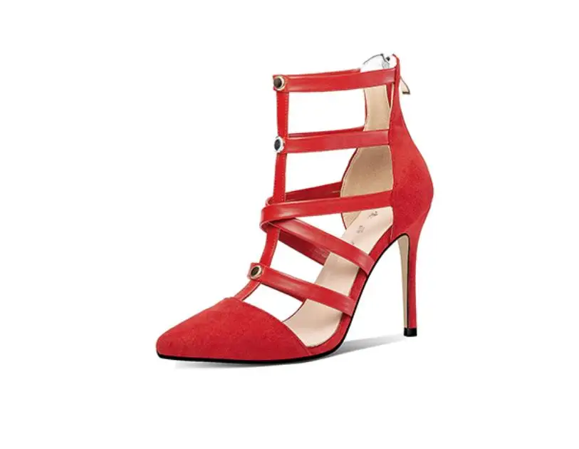 Spring and summer new fashion pointy sexy thin with deep mouth Roman high heels sandals
Spring and summer new fashion pointy sexy thin with deep mouth Roman high heels sandals