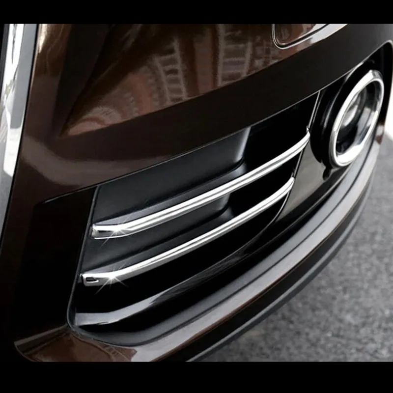 Front Fog Lamp Frame Decoration Cover Trim 4Pcs For Audi Q5 2012-2016 Chrome ABS Car Exterior Accessories
Front Fog Lamp Frame Decoration Cover Trim 4Pcs For Audi Q5 2012-2016 Chrome ABS Car Exterior Accessories