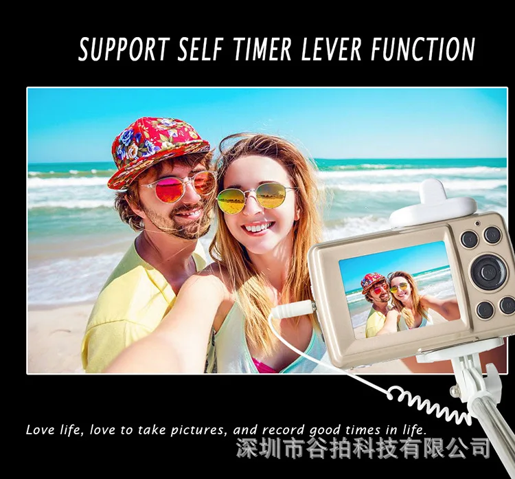 karue XJA 2.4 inch Digital Camera 4 times Digital Zoom 3xAAA Batteries 16mp resolution 5mp Cmos gift For Children