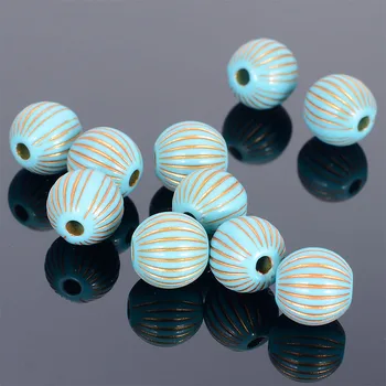 Miasol 100 Pcs/Lot Fluted Corrugated Stripe Round Antique Design Spacer Charm Loose Beads For Diy Jewelry Making Findings
Miasol 100 Pcs/Lot Fluted Corrugated Stripe Round Antique Design Spacer Charm Loose Beads For Diy Jewelry Making Findings