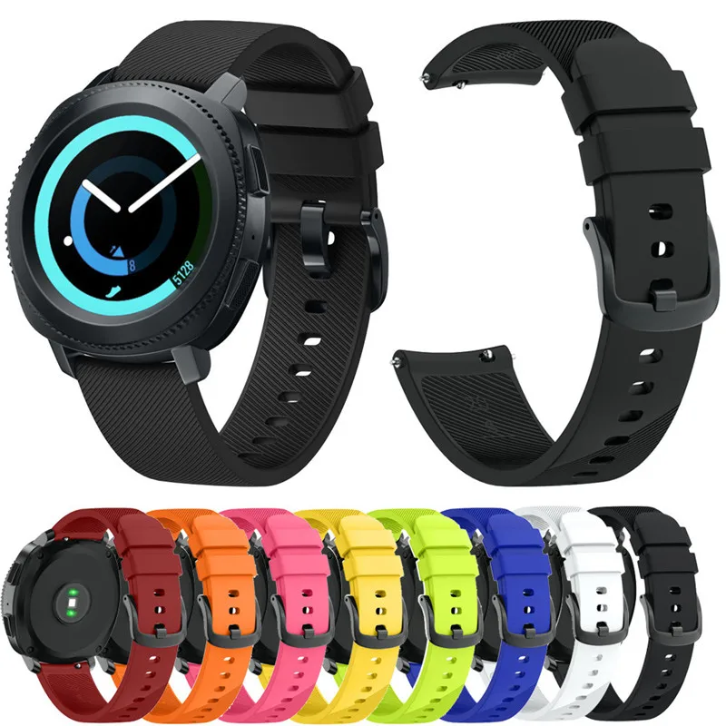 New watch band 2018 Sport Soft Silicone watch strap Replacement Wristband Wrist Strap For Samsung Gear Sport 20mm watch band
New watch band 2018 Sport Soft Silicone watch strap Replacement Wristband Wrist Strap For Samsung Gear Sport 20mm watch band