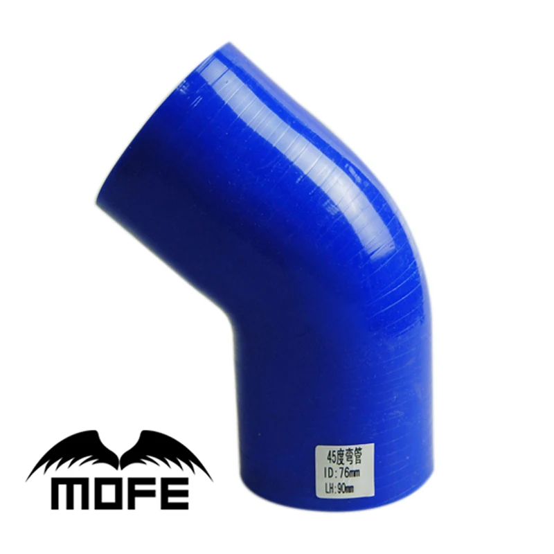 MOFE Universal 3" 45 Degree Elbow Coupler Silicone Hose Turbo Intake 51mm/57mm/63mm/70mm/76/mm For BMW
MOFE Universal 3" 45 Degree Elbow Coupler Silicone Hose Turbo Intake 51mm/57mm/63mm/70mm/76/mm For BMW