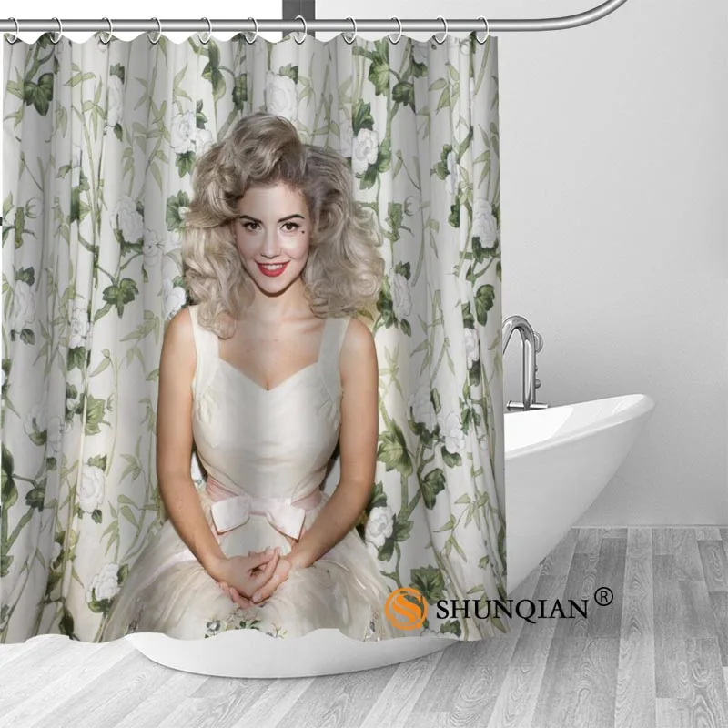 High Quality Custom Marina and the Diamonds Shower Curtains Polyester Bathroom Curtains With Hook Bath Curtain Bathroom Decor
High Quality Custom Marina and the Diamonds Shower Curtains Polyester Bathroom Curtains With Hook Bath Curtain Bathroom Decor