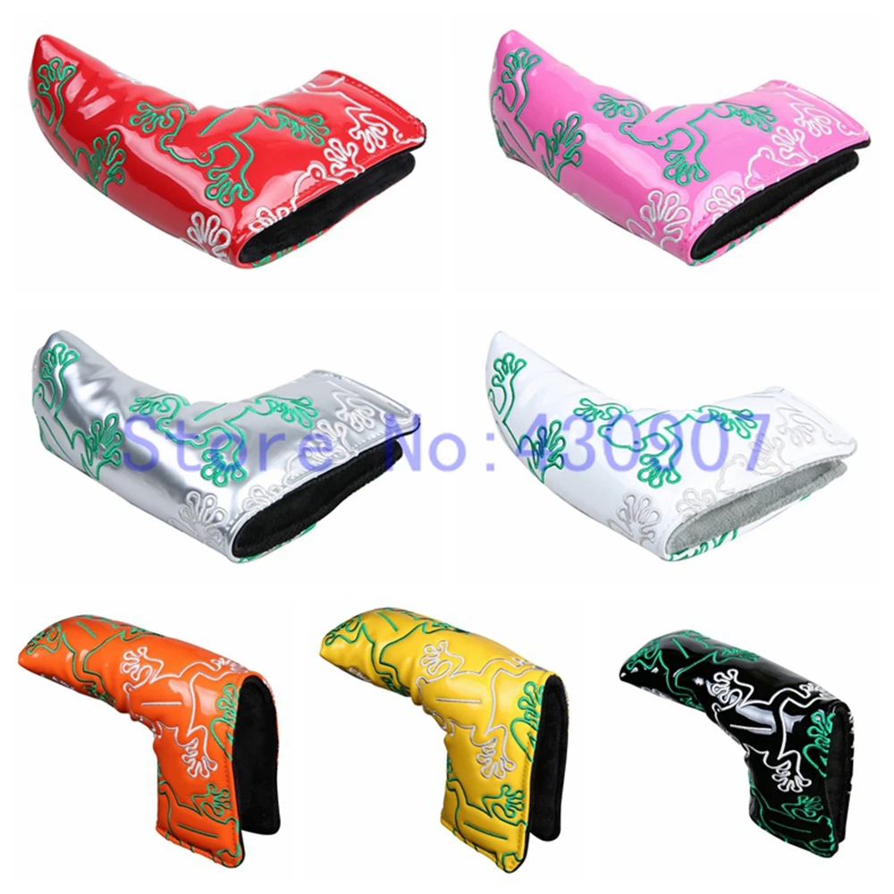 NEW Magnet 1PC Golf Blade Putter Covers Frog Putter Head Cover For Golf Scotty Newport Putter 7Colors Golf Putter Cover
NEW Magnet 1PC Golf Blade Putter Covers Frog Putter Head Cover For Golf Scotty Newport Putter 7Colors Golf Putter Cover