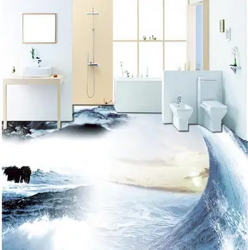 3d floor painting wallpaper pvc wallpaper 3d Sea waves 3D floor waterproof wallpaper for bathroom wall
3d floor painting wallpaper pvc wallpaper 3d Sea waves 3D floor waterproof wallpaper for bathroom wall