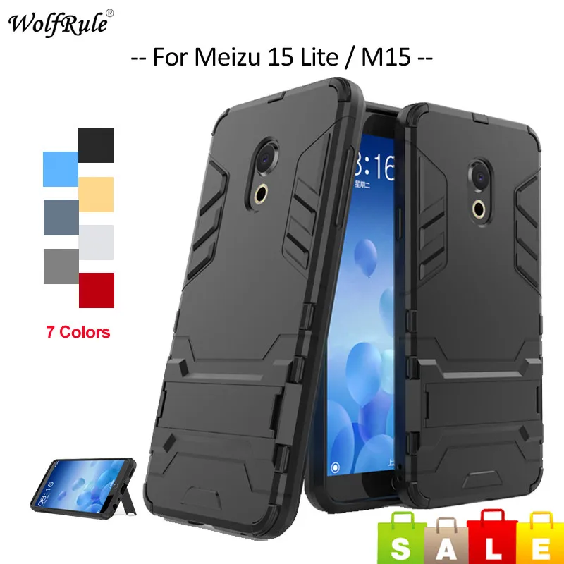 For Cover Meizu 15 Lite Case Meizu M15 WolfRule TPU & PC Holder Bumper Phone Case For Meizu 15 Lite M15 Fitted Case 5.46''
For Cover Meizu 15 Lite Case Meizu M15 WolfRule TPU & PC Holder Bumper Phone Case For Meizu 15 Lite M15 Fitted Case 5.46''
