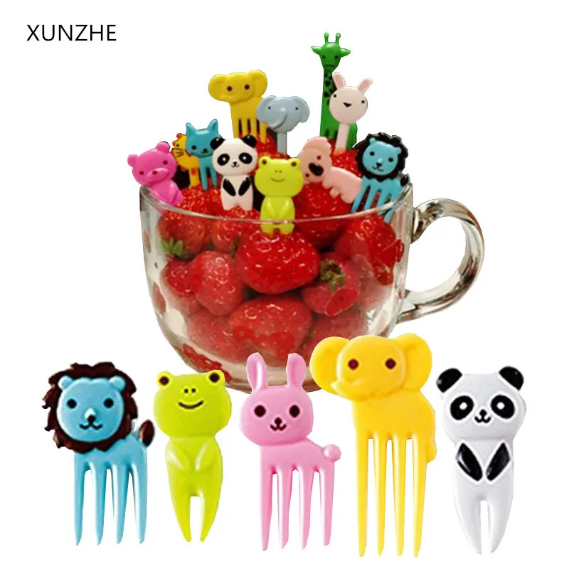 XUNZHE 10Pcs/set Cute Mini Animal Farm Fruit Fork Cartoon Children Snack Dessert Food Fruit Pick Toothpick Lunches Party Decor
XUNZHE 10Pcs/set Cute Mini Animal Farm Fruit Fork Cartoon Children Snack Dessert Food Fruit Pick Toothpick Lunches Party Decor