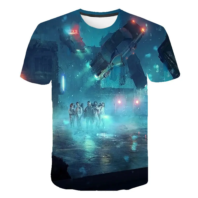 2019 Fashion Stranger Things Print Funny Men T-Shirt 3D Character Design Mens T Shirt Summer Hipster Top Homme Tees Asian size
2019 Fashion Stranger Things Print Funny Men T-Shirt 3D Character Design Mens T Shirt Summer Hipster Top Homme Tees Asian size