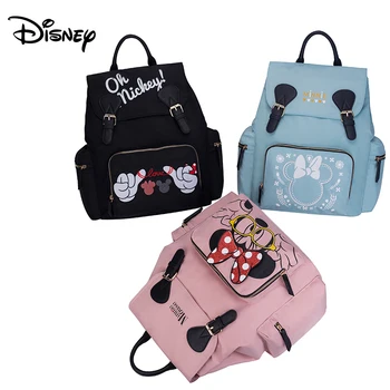 

Disney Mummy diaper bags Backpacks stroller hooks Mommy Cartoon Insulation backpack Nappy Bag for baby born with small bag