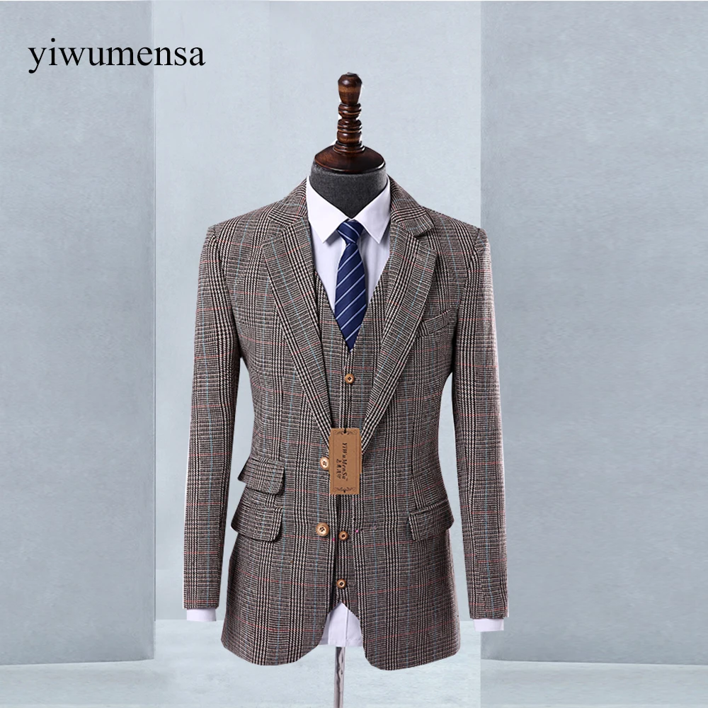 Tweed Wool Herringbone British Style men suit 2018 Custom made wedding suit slim business suit groom tuxedos Prom suits dress
Tweed Wool Herringbone British Style men suit 2018 Custom made wedding suit slim business suit groom tuxedos Prom suits dress