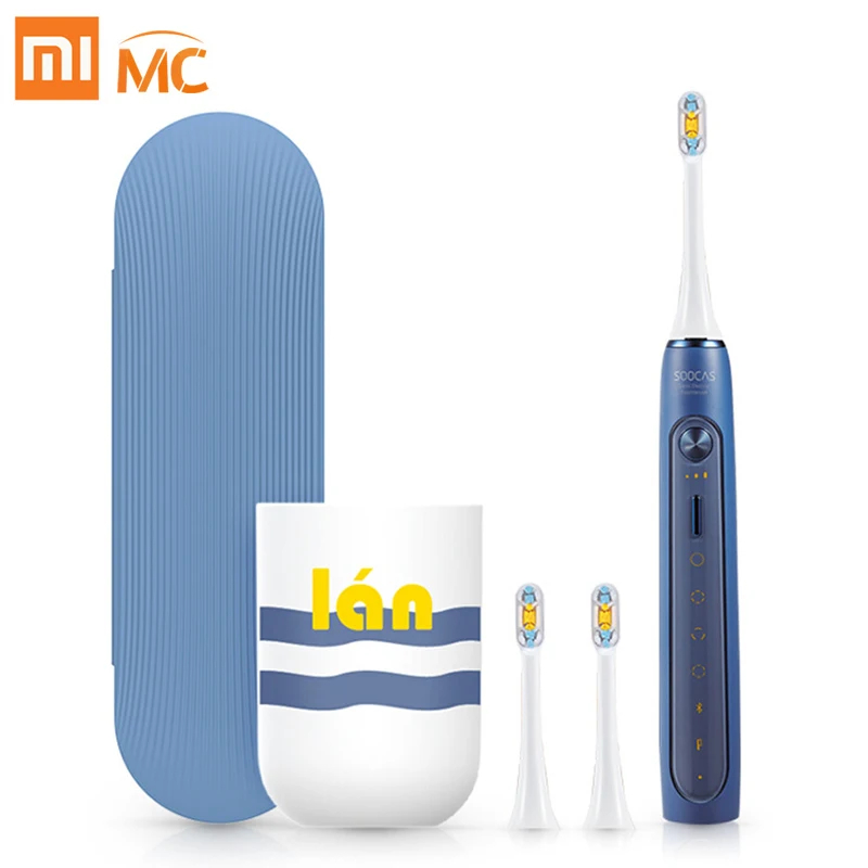 Xiaomi Mijia Sonic Electric Toothbrush Soocas X3 /X5 Upgraded Adult Waterproof Ultrasonic automatic Toothbrush USB Rechargeable
Xiaomi Mijia Sonic Electric Toothbrush Soocas X3 /X5 Upgraded Adult Waterproof Ultrasonic automatic Toothbrush USB Rechargeable