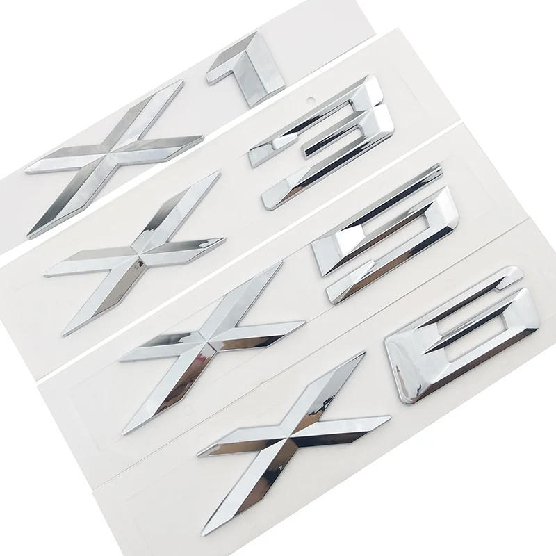 3D ABS Silver Car Styling Tail Sticker Badge for BMW X1 X3 X5 X6 Series Xdrive 20d 25d 30d 35d Door Stickers Emblem Accessories
3D ABS Silver Car Styling Tail Sticker Badge for BMW X1 X3 X5 X6 Series Xdrive 20d 25d 30d 35d Door Stickers Emblem Accessories