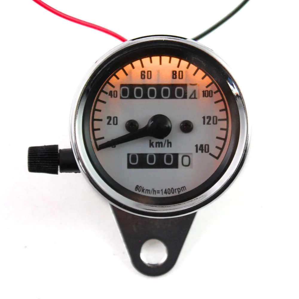 12V Universal Motorcycle Speedometer Odometer Motorcycle Dual Speed Meter Gauge Miles with LED Indicator Speedometer
12V Universal Motorcycle Speedometer Odometer Motorcycle Dual Speed Meter Gauge Miles with LED Indicator Speedometer
