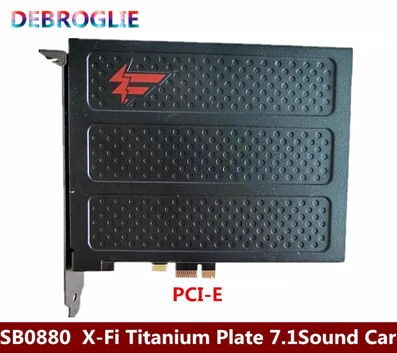 Звуковая карта X-Fi SB0880, титановая пластина 7,1 DTS, оптоволоконная звуковая карта PCI-E, бесплатная доставка
Звуковая карта X-Fi SB0880, титановая пластина 7,1 DTS, оптоволоконная звуковая карта PCI-E, бесплатная доставка