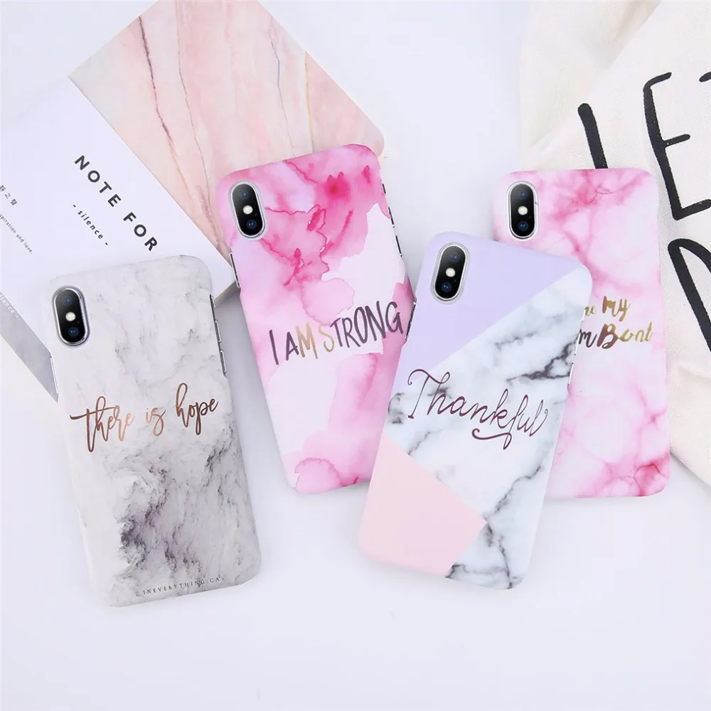 Ultra Thin Matte PC Case For iPhone 8 7 Plus Marble Stone Cover For iPhone XS Max XR X 6 6S Plus Letter Hard Phone Cases
Ultra Thin Matte PC Case For iPhone 8 7 Plus Marble Stone Cover For iPhone XS Max XR X 6 6S Plus Letter Hard Phone Cases