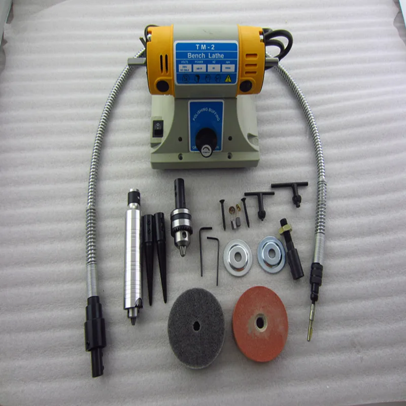 TM-2 benches lathe buffing motor rpm 0-8000r/min Multi-use wood polishing grinding machine heavy duty power jewelry rotary tool
TM-2 benches lathe buffing motor rpm 0-8000r/min Multi-use wood polishing grinding machine heavy duty power jewelry rotary tool
