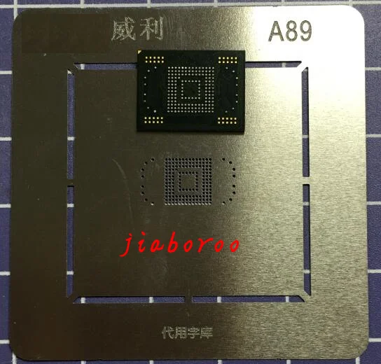 1pair/lot 1pcs eMMC memory flash NAND with firmware for Samsung Galaxy Tab 2 10.1 P5100 16GB +1pcs BGA reballing reball stencil
1pair/lot 1pcs eMMC memory flash NAND with firmware for Samsung Galaxy Tab 2 10.1 P5100 16GB +1pcs BGA reballing reball stencil