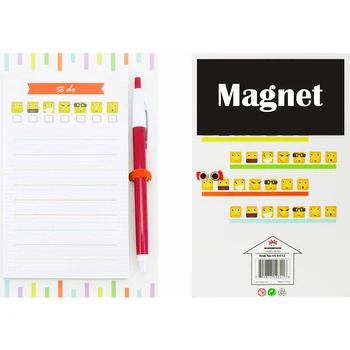 4A Magnet Sticky Notes With Pen Set,"TO DO",Magnet+Pen+Hardboard,Planner Stickers,Memo Pad,6 x 3.5 Inches,4A 6412
4A Magnet Sticky Notes With Pen Set,"TO DO",Magnet+Pen+Hardboard,Planner Stickers,Memo Pad,6 x 3.5 Inches,4A 6412