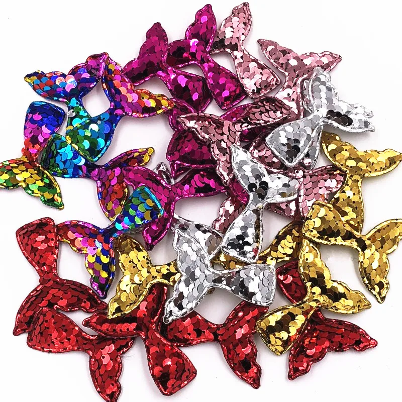 100Pcs Mermaid Tail Patches 2-Color Reversible Sequin Patch DIY Girls Earrings Birthday Decoration Handmade Craft Accessories
100Pcs Mermaid Tail Patches 2-Color Reversible Sequin Patch DIY Girls Earrings Birthday Decoration Handmade Craft Accessories