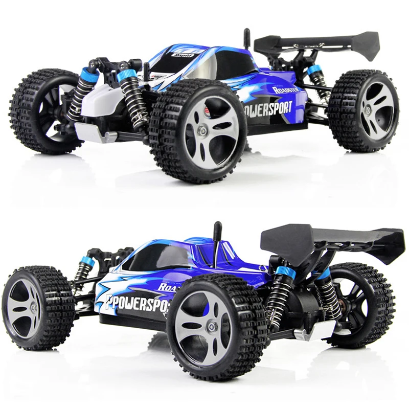 Wltoys A959 RC 1:18 Scale RC Car 4WD 45KM/H Off-Road High Speed RC Drift Car Radio Control Rock Crawler Remote Control Car
Wltoys A959 RC 1:18 Scale RC Car 4WD 45KM/H Off-Road High Speed RC Drift Car Radio Control Rock Crawler Remote Control Car