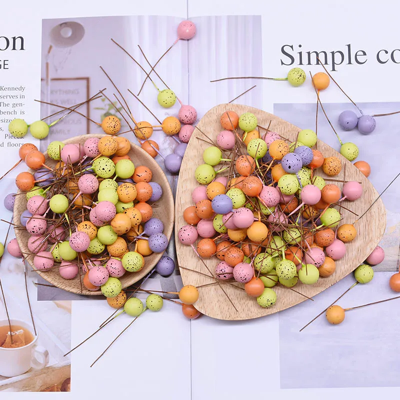 50/100pcs 12mm Mini Artificial Foam berry Fake Fruit Stamens Cherry For Wedding Decoration Handmade DIY Gift Box Wreaths Crafts
50/100pcs 12mm Mini Artificial Foam berry Fake Fruit Stamens Cherry For Wedding Decoration Handmade DIY Gift Box Wreaths Crafts