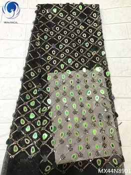 BEAUTIFICAL net lace fabric 2019 french sequins tulle lace fabrics african laces fabrics with sequins 5yards/lot MX44N89
BEAUTIFICAL net lace fabric 2019 french sequins tulle lace fabrics african laces fabrics with sequins 5yards/lot MX44N89