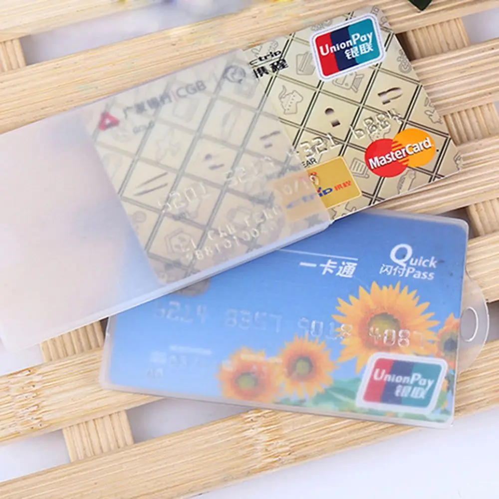 3Pcs Transparent IC Card holder Bus card & ID Holders Men Women credit card holder protective cover PVC card bag
3Pcs Transparent IC Card holder Bus card & ID Holders Men Women credit card holder protective cover PVC card bag