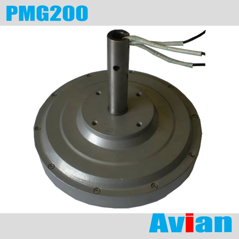 PMG200 50W 200RPM Coreless permanent magnet generator, three phase wind generator CE certificated
PMG200 50W 200RPM Coreless permanent magnet generator, three phase wind generator CE certificated