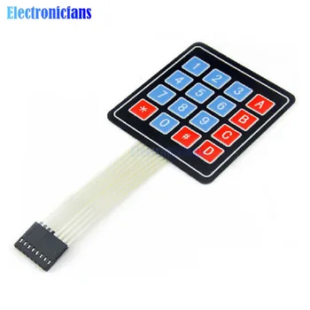 2PCS 4 * 4 Matrix Array/Matrix Keyboard 16 Key Membrane Switch Keypad DC 35V 100mA 1W For arduino 4X4 Matrix Keyboard
2PCS 4 * 4 Matrix Array/Matrix Keyboard 16 Key Membrane Switch Keypad DC 35V 100mA 1W For arduino 4X4 Matrix Keyboard
