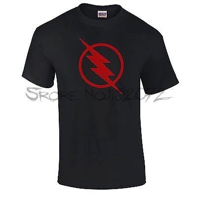 Мужская летняя футболка с логотипом ZOOM Reverse Flash Parallel Universe The STAR Labs|Футболки| |