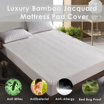 LFH Bamboo Waterproof Mattress Pad Cover Deep Pocket Mattress Cover For Bed Mattress Protector Matelas Anti Mites Bed Bugs Proof
LFH Bamboo Waterproof Mattress Pad Cover Deep Pocket Mattress Cover For Bed Mattress Protector Matelas Anti Mites Bed Bugs Proof