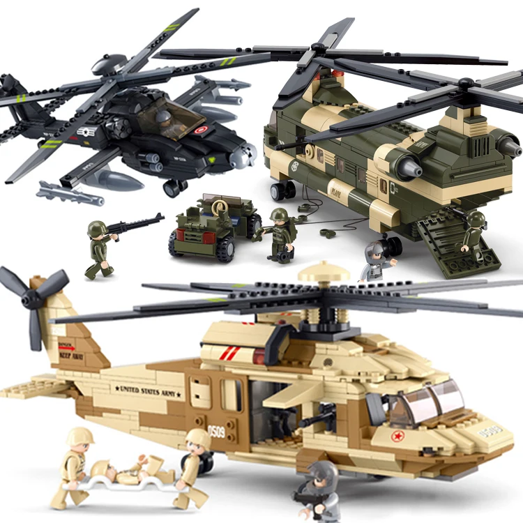 City Military Series Compatible legoed Plane army SWAT hawk rescue Helicopter Set Gunship Building blocks Brick kid Toys technic
City Military Series Compatible legoed Plane army SWAT hawk rescue Helicopter Set Gunship Building blocks Brick kid Toys technic